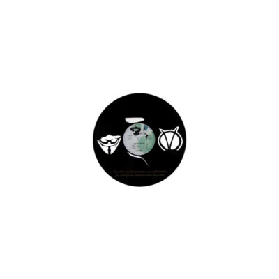 Vendetta - Silueta artesana en disco de vinilo