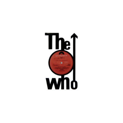 The Who - Silueta artesana en disco de vinilo