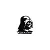 Star Wars DARTH VADER - Silueta artesana en disco de vinilo