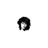 Jim Morrison - Reloj artesano en disco de vinilo
