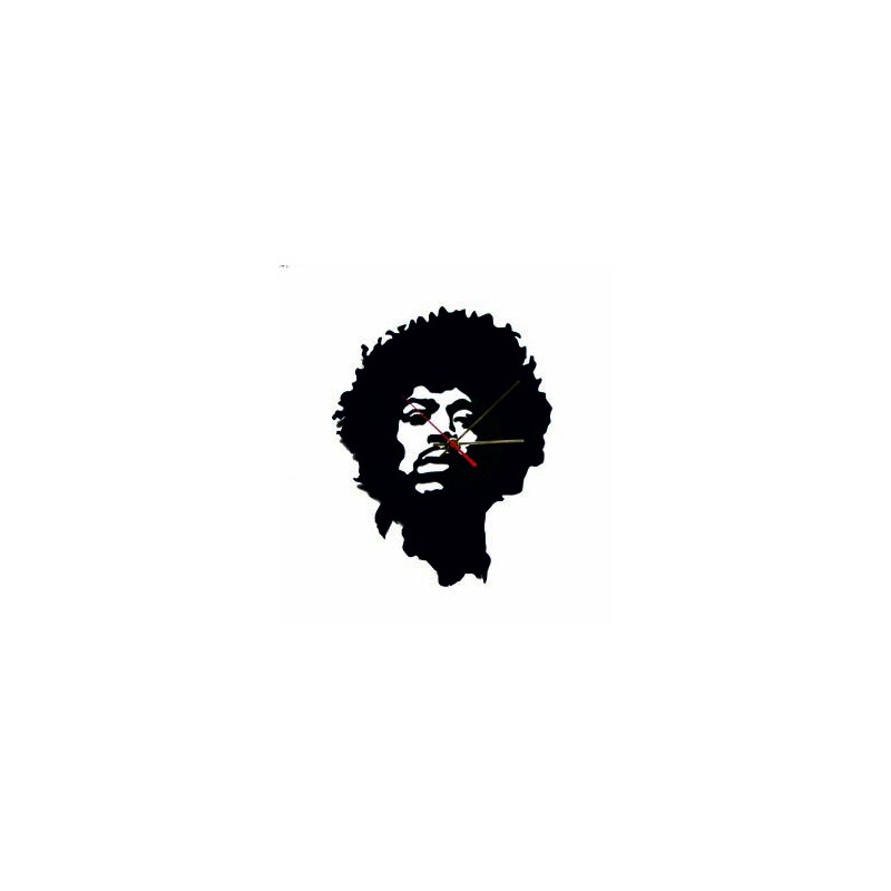 Jimi Hendrix - Reloj artesano en disco de vinilo