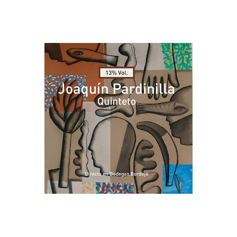 Joaquín Pardinilla Quinteto - Directo en Bodegas Bordejé - CD