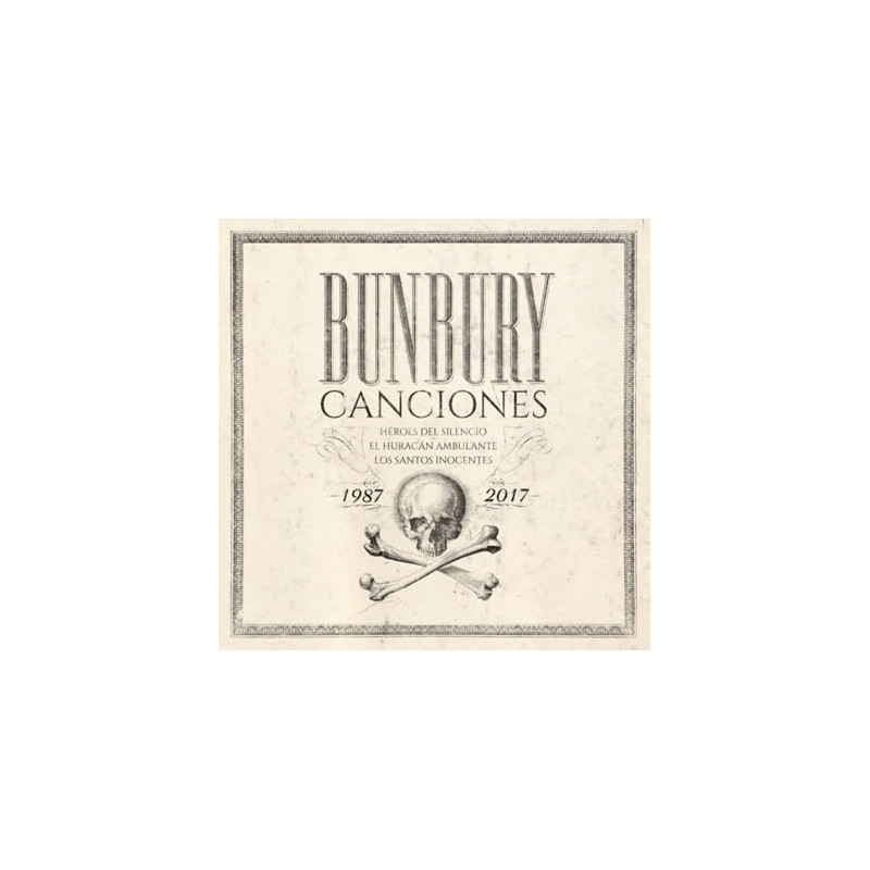 Bunbury - Canciones 1987-2017 - 4LP's+4CD's+LIBRO