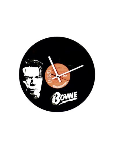David Bowie - Reloj artesano en disco de vinilo