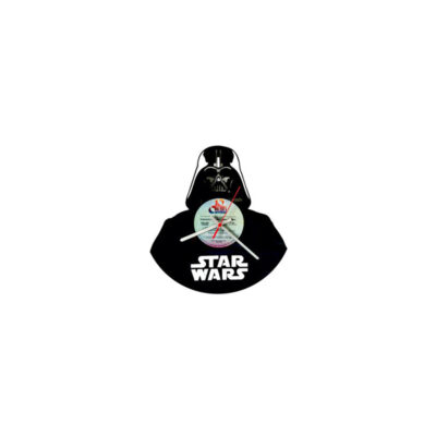 Darth Vader - Reloj artesano en disco de vinilo