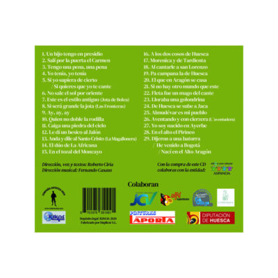 Roberto Ciria - Así cantó el Alto Aragón - LIBROCD